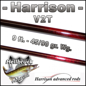 Harrison V2T - Spinnblank 9 ft. - 45/90 gr. Wfg.